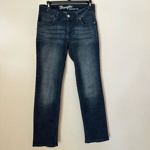 Wrangler Women's Indigo Straight Leg Jeans